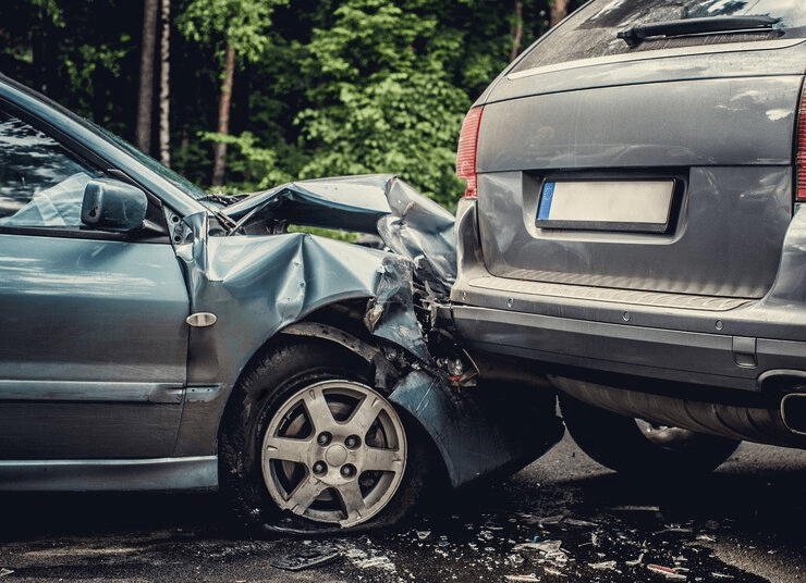 accident involving two cars